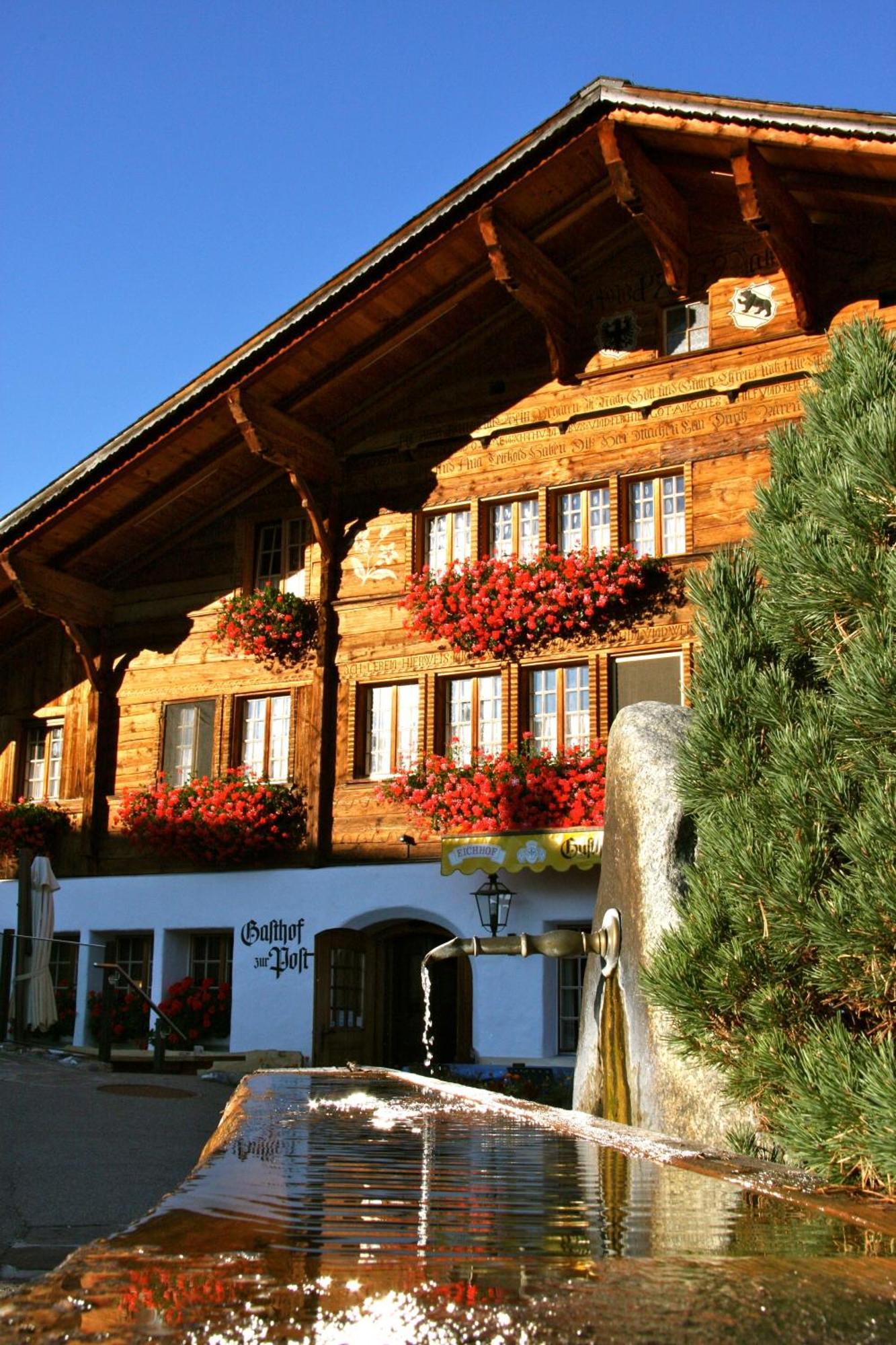 Gasthof Zur Post Hotel Hasliberg Exterior foto